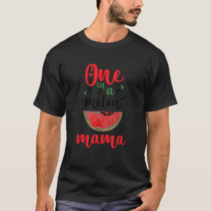 T-shirt Un Dans Un Melon Mama Watermelon Summer Family Mat