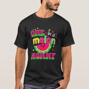 T-shirt Un Dans Un Melon Mommy Anniversaire Groupe De Regr