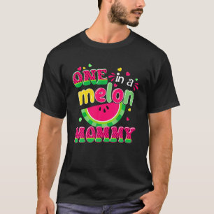 T-shirt Un Dans Un Melon Mommy Anniversaire Groupe De Regr