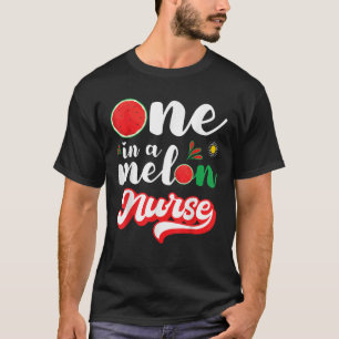 T-shirt Un Dans Un Melon Nurse Chemise Watermelon Family M