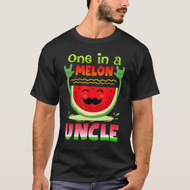 T-shirt Un Dans Un Melon Oncle Watermelon Tee (Devant)