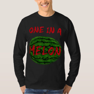 T-shirt Un Dans Un Melon Toute La Ppastèque Funky Pun Frui