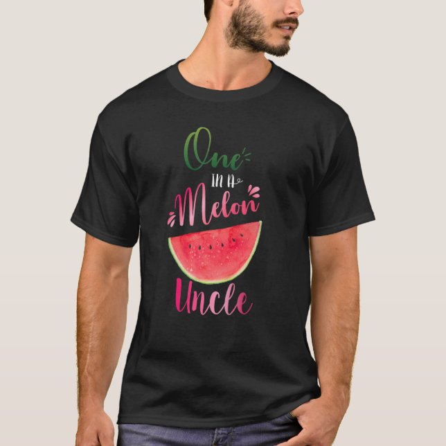 T-shirt Un dans un oncle melon oncle Waterlemon (Devant)