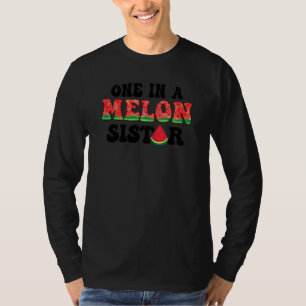 T-shirt Un Dans Une Soeur Melon Premier Anniversaire Water