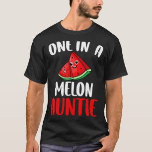 T-shirt Un Dans Une Tante Melon Watermelon Fruit Famille M