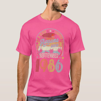 T-shirt Un De A Kind Ltd Edition 36 Ans Awesome Depuis S