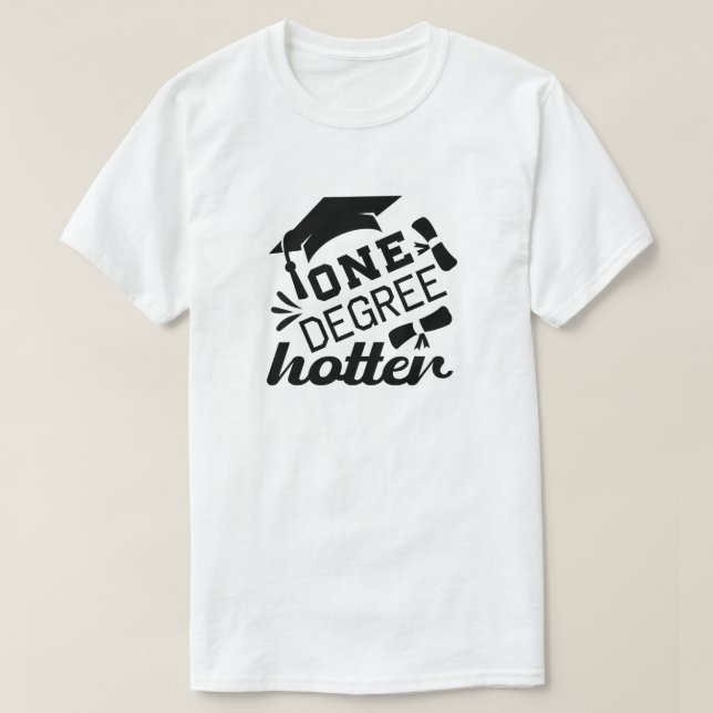 T-shirt Un Degré Plus Chaud 2026 (Design devant)