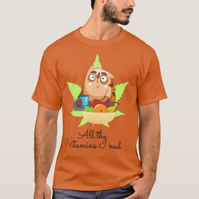 T-shirt Un délice complet (Devant)