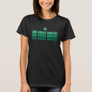 T-shirt Un Dentiste chanceux Bonne Saint Patrick Dentiste