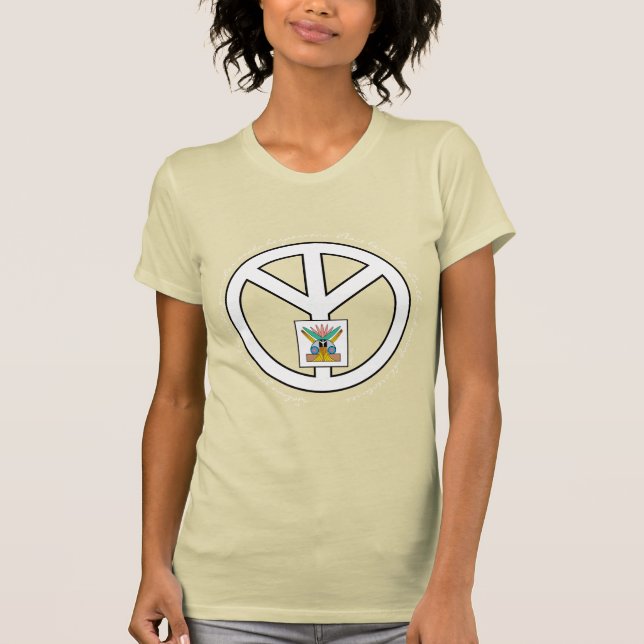T-shirt Un désir de paix (Devant)