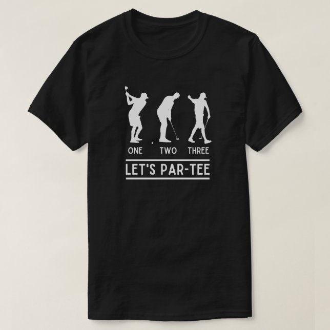 T-shirt Un Deux Trois Faisons Par Tee (Design devant)