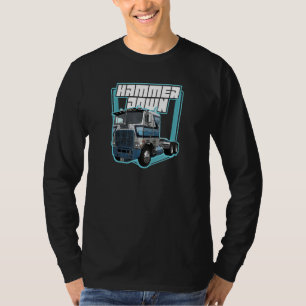 T-shirt Un devis de chauffeur de camion ou un marteau de d