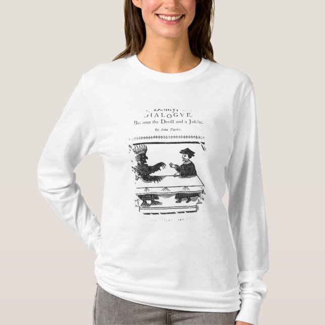 T-shirt Un dialogue damnable savoureux sensible (Devant)