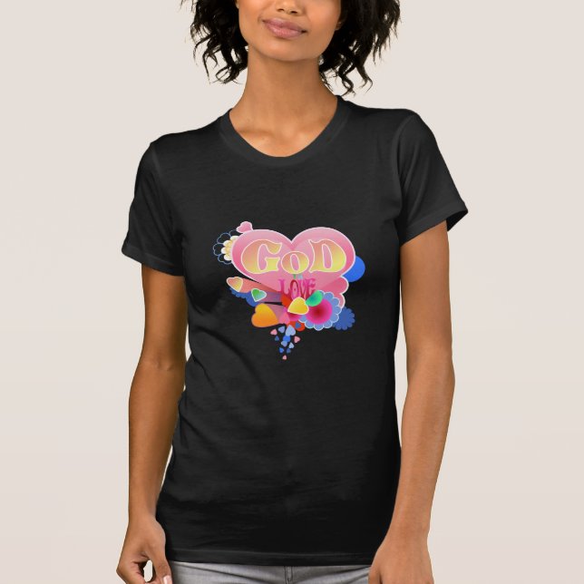 T-SHIRT UN DIEU EST AMOUR (Devant)