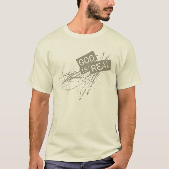 T-SHIRT UN DIEU EST VRAI LOGO (Devant)