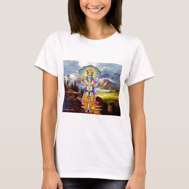 T-SHIRT UN DIEU INDOU VISHNU (Devant)
