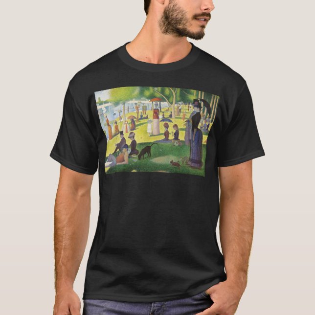T-shirt Un dimanche à La Grande Jatte par Georges Seurat (Devant)