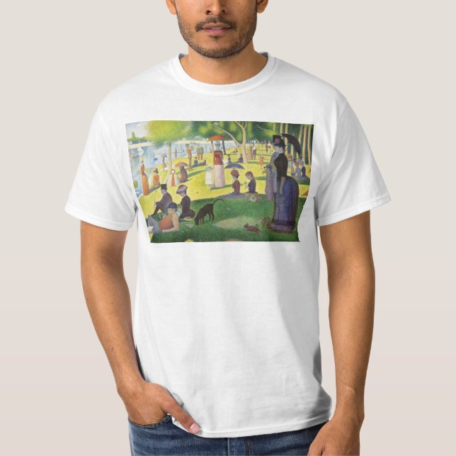 T-shirt Un dimanche à La Grande Jatte par Georges Seurat (Devant)