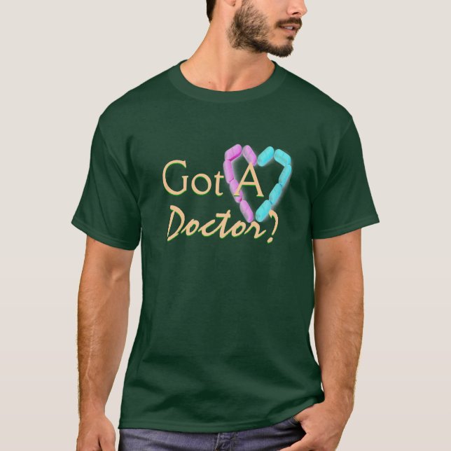 T-shirt Un Docteur En Forêt Profonde (Devant)