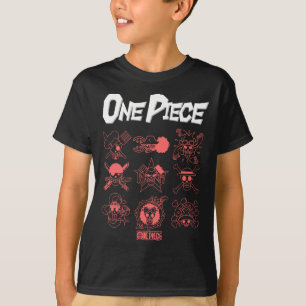 T-shirt Un Ece Anime Jolly Rogers Icônes Plans Pour Équipa