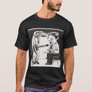 T-shirt Un échange de courrier artistique avec Jason Molin