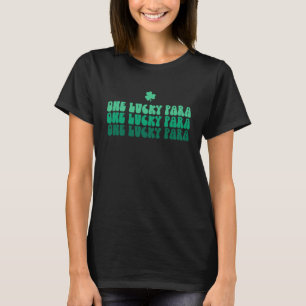 T-shirt Un éducateur de para chanceux Joyeux Parc de la Sa