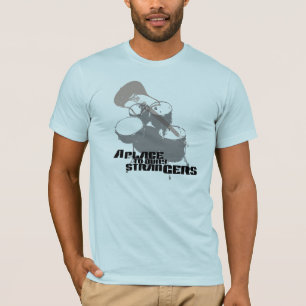 T-shirt Un endroit pour enterrer des étrangers réunissent