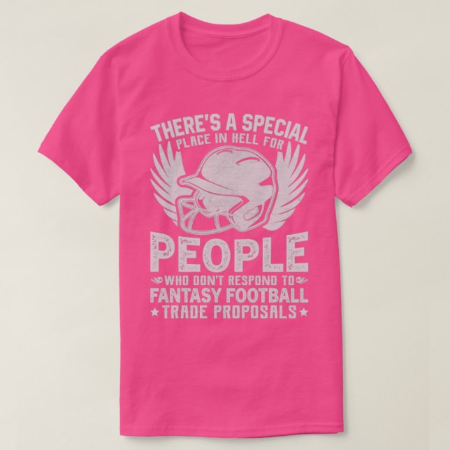 T-shirt Un endroit spécial football imaginaire (Design devant)
