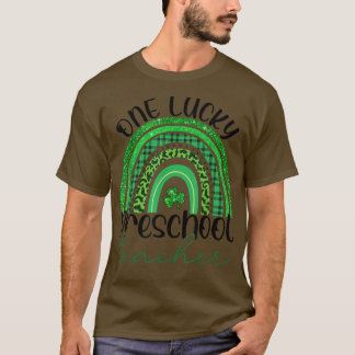 T-shirt Un enseignant chanceux de la maternelle St Patrick