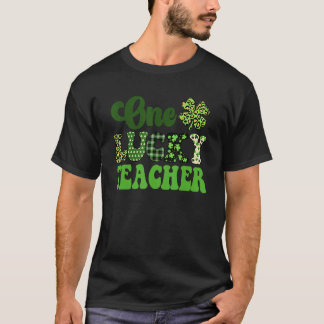 T-shirt Un enseignant chanceux Vintage Super St. Patrick's