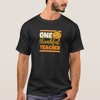 T-shirt Un enseignant de remerciement Thanksgiving enseign