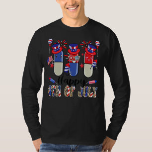 T-shirt Un Escadron De Pharmacie Pills Drapeau Usa Pharmac