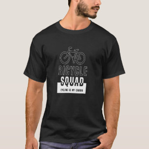 T-shirt Un Escadron De Vélos Ironique Dit Sport Cycliste
