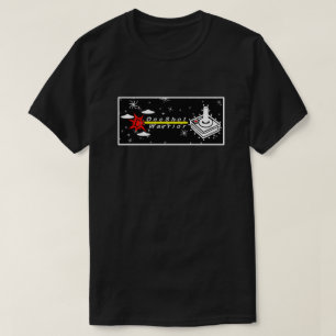 T-shirt Un espace guerrier touché