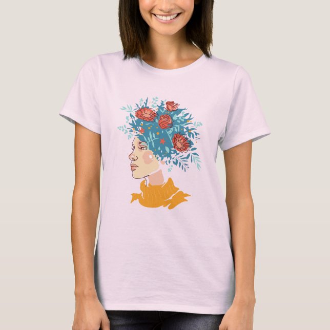 T-shirt Un esprit florissant (Devant)