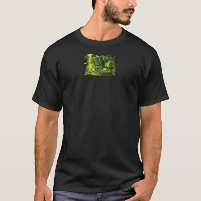 T-shirt Un étang avec des pensées impures (Devant)