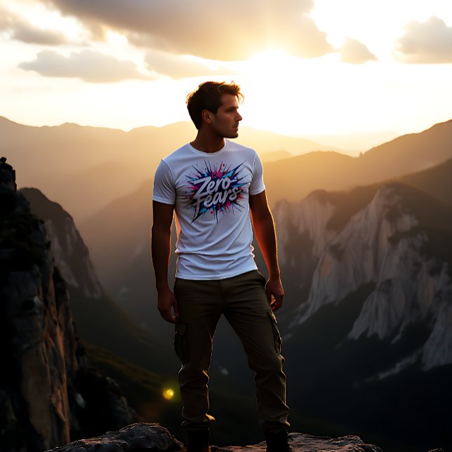 T-shirt Un état d'esprit audacieux et sans peur (Créateur téléchargé)