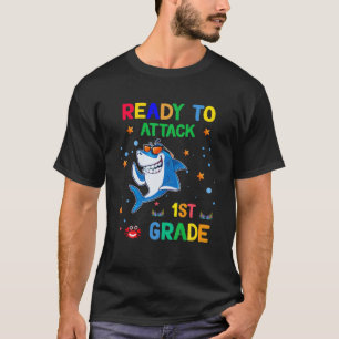 T-shirt Un Étudiant Drôle Prêt À Attaquer Le 1Ere Année De