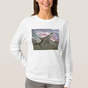T-shirt Un F/A-22 Raptor pilote une mission de formation