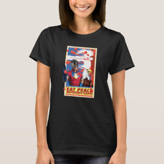 T-shirt Un faiseur de paix mange la paix avec l'aigle