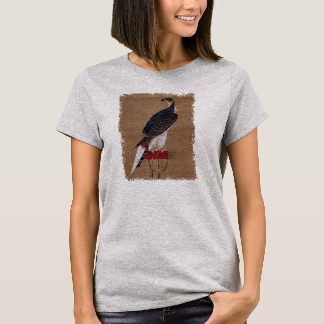 T-shirt Un faucon - Scroll coréen du XVIe siècle (Devant)