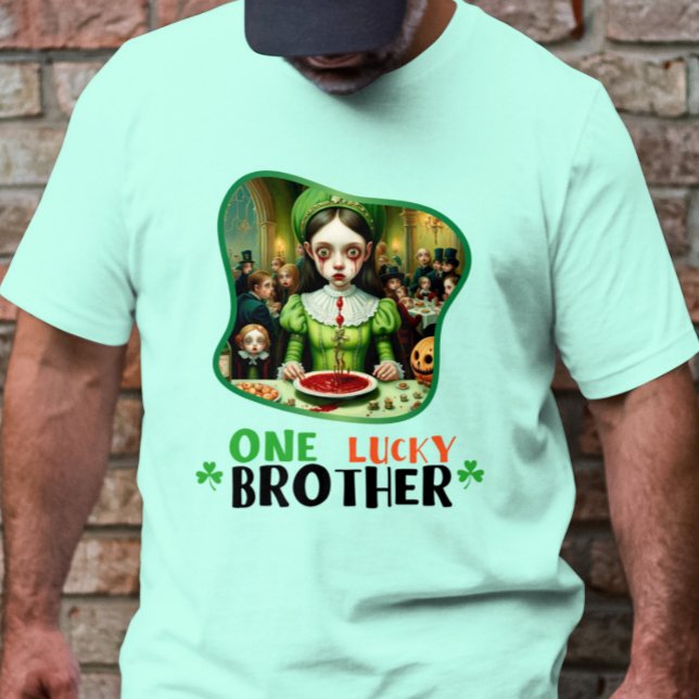 T-shirt Un frère chanceux - Carnaval de Cloverleaf (Créateur téléchargé)