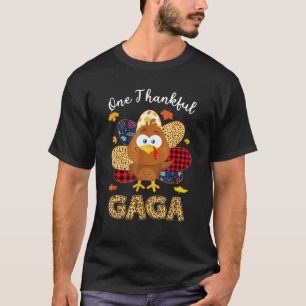 T-shirt Un Gaga de remerciement Turquie Leopart Thankgiven