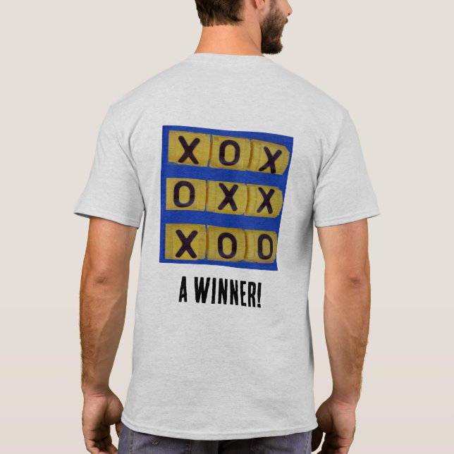 T-Shirt Un Gagnant avec Jésus (Dos)