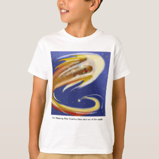 T-shirt un garçon, une fée des dents à chaise roulante, un