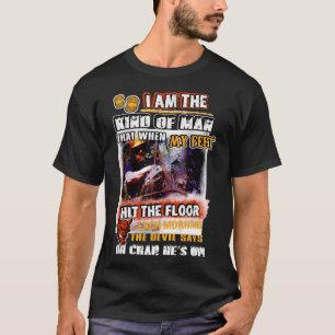 T-shirt Un Genre D'Homme Quand Mes Pieds Ont Touché L'Arbr