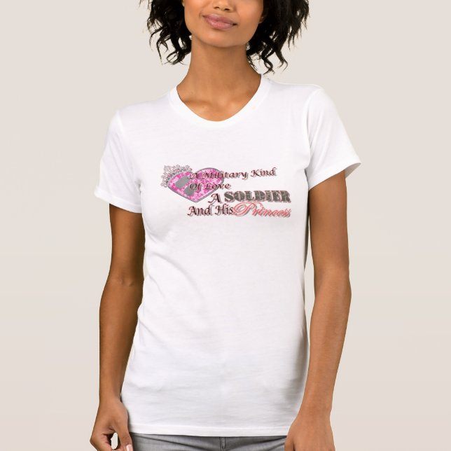 T-shirt Un genre militaire d'amour (POUR le HOUX) (Devant)