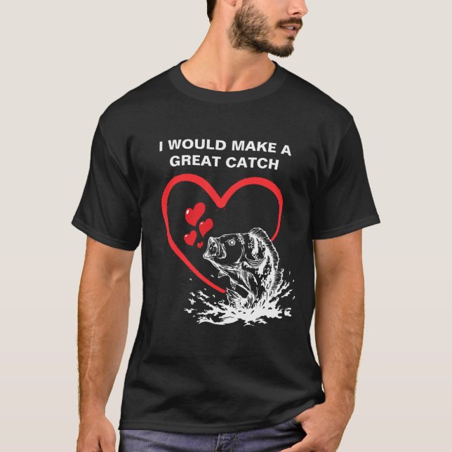 T-shirt UN GRAND CATCH Love Fishing (Devant)