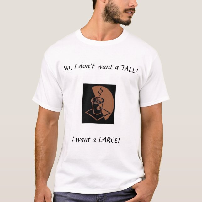 T-shirt Un grand, pas un grand (Devant)