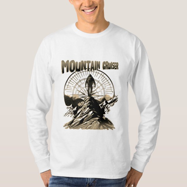 T-shirt Un grimpeur (Devant)